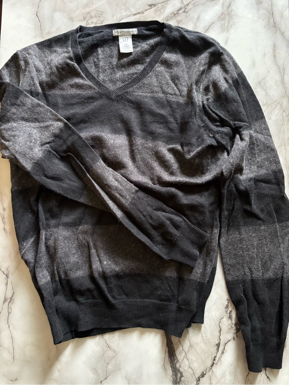 Black V-Neck Sweater